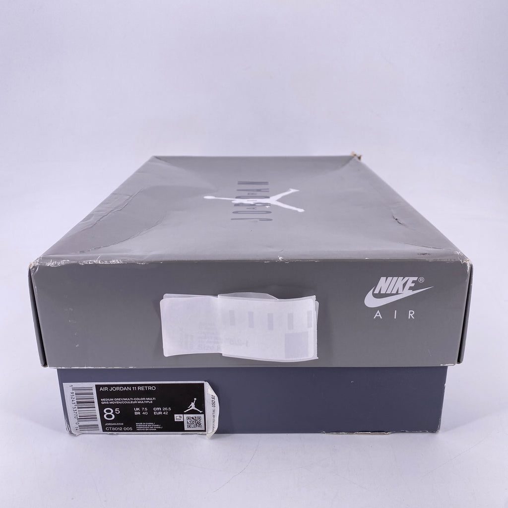 Air Jordan 11 Retro "Cool Grey" 2021 New Size 8.5