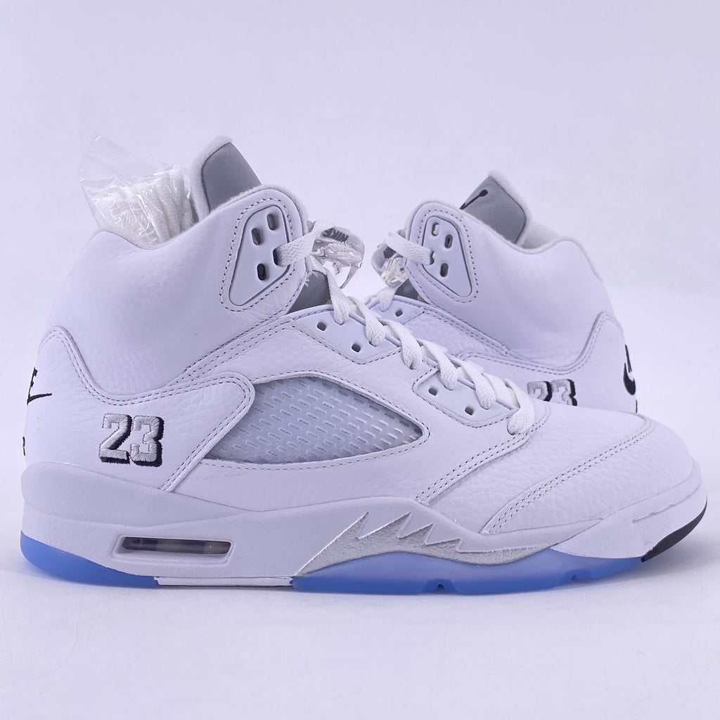 Air Jordan 5 Retro "White Metallic" 2026 New Size 8.5