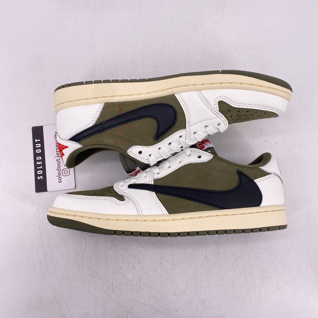 Air Jordan 1 Retro Low "Travis Scott Medium Olive" 2024 New Size 8