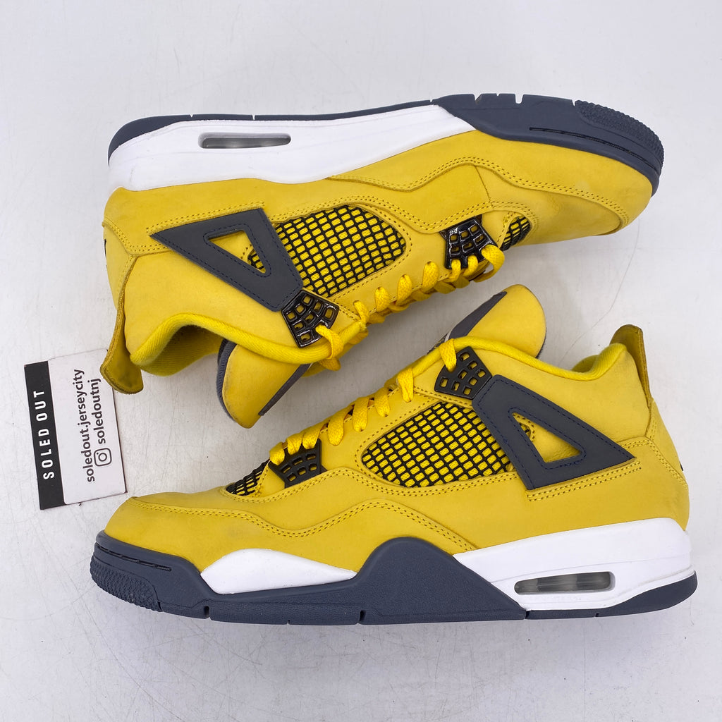 Air Jordan 4 Retro "Lightning" 2021 Used Size 11.5