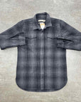 OFF-WHITE Flannel "ARROW" Grey Used Size XS