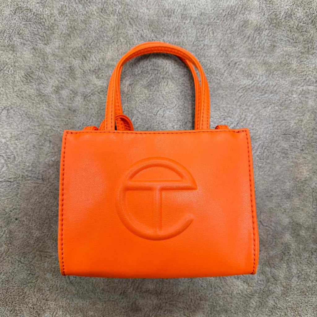 Telfar Shoulder Bag "ORANGE" Used Size Small