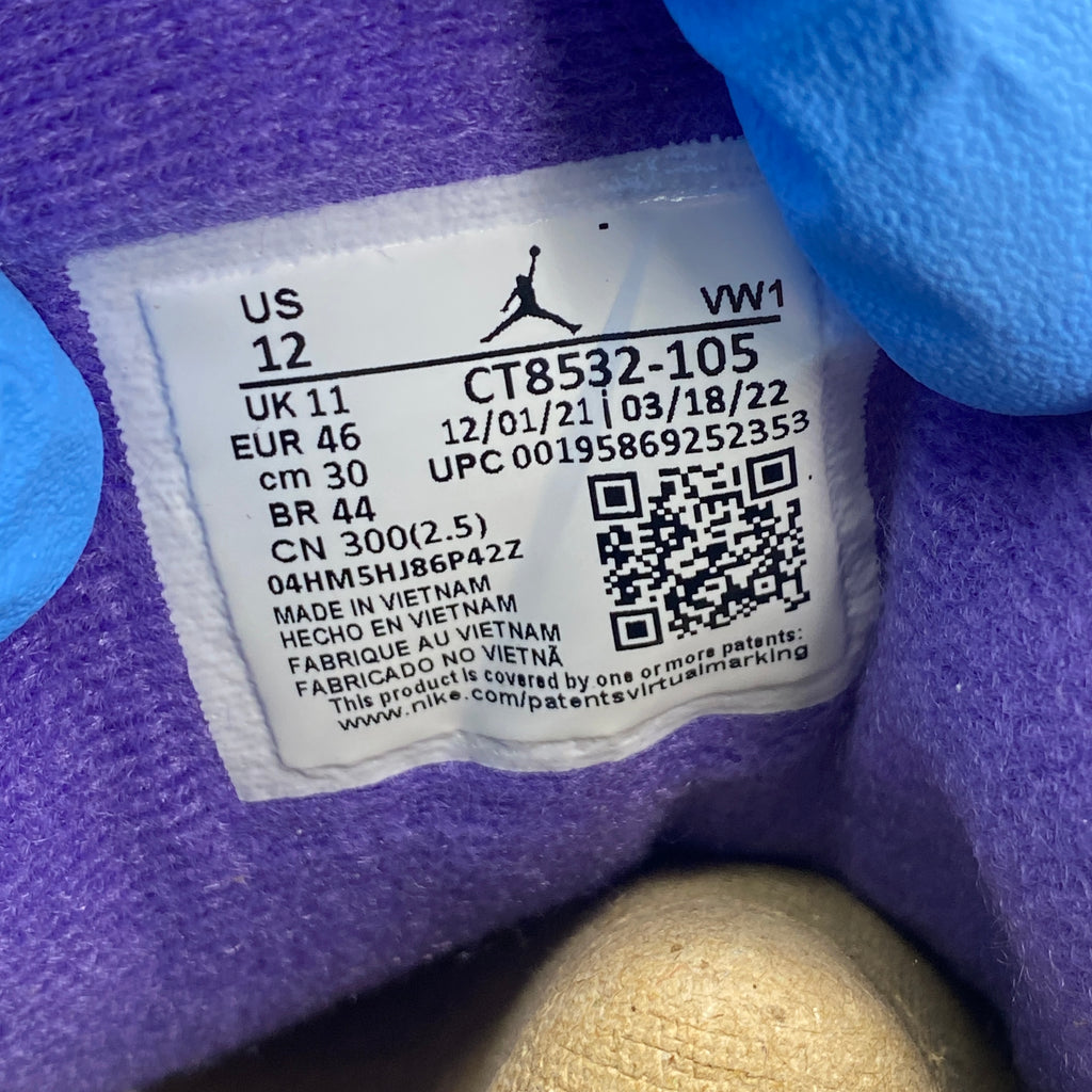 Air Jordan 3 Retro "Dark Iris" 2022 New Size 12