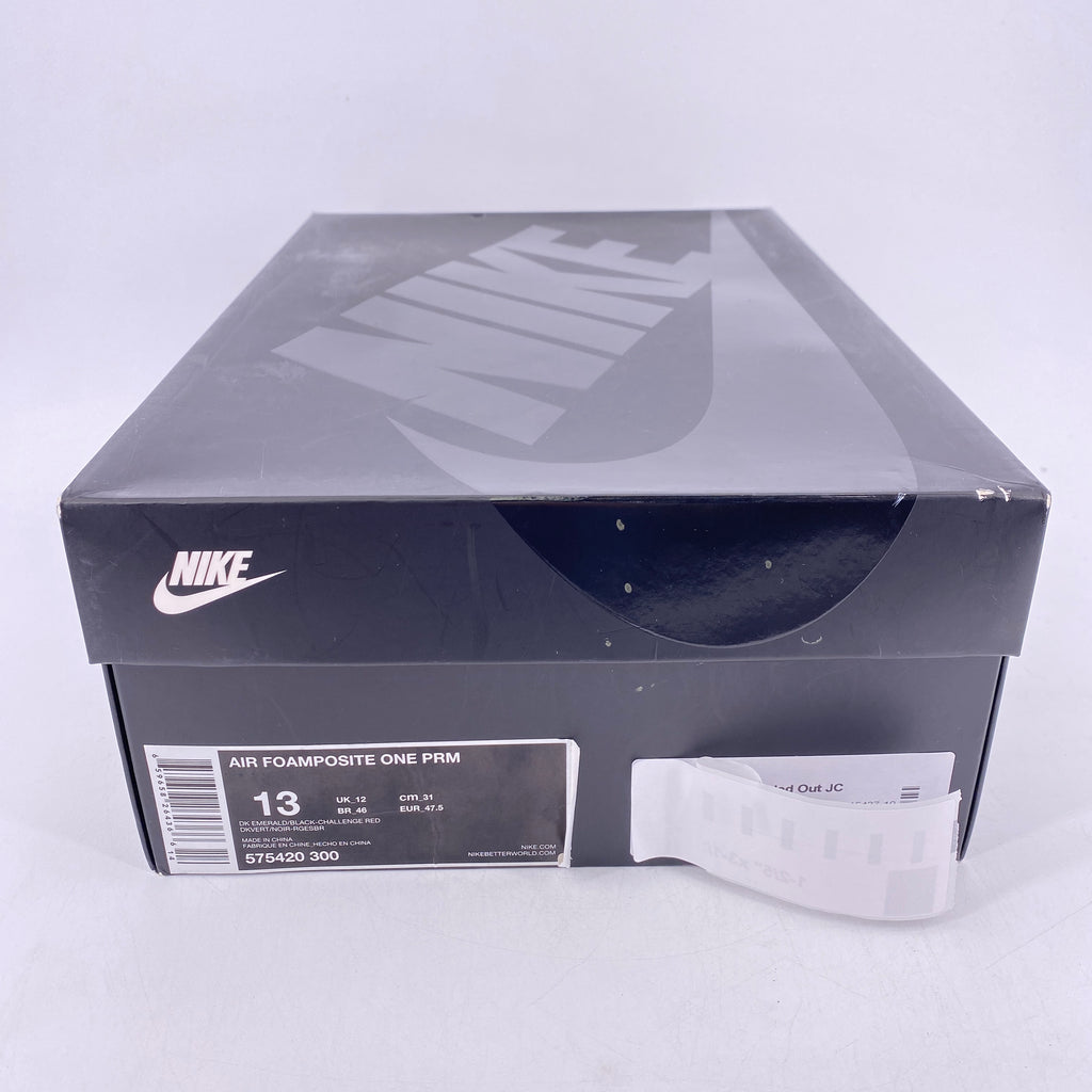 Nike Air Foamposite One "Gone Fishing" 2015 Used Size 13