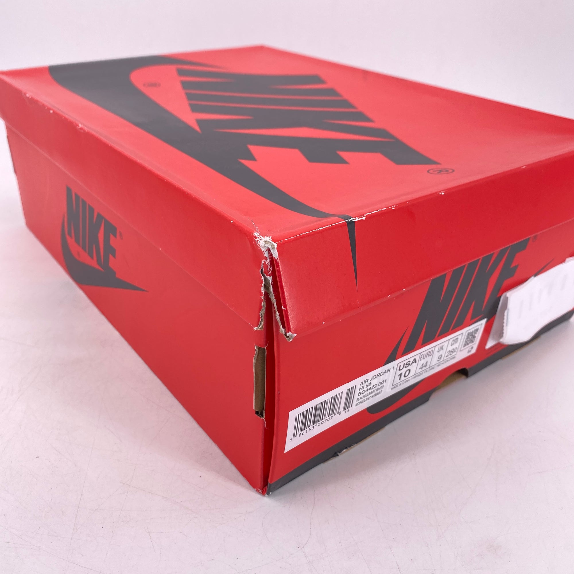 Air Jordan 1 HI 85&#39; &quot;Black White&quot; 2023 Used Size 10