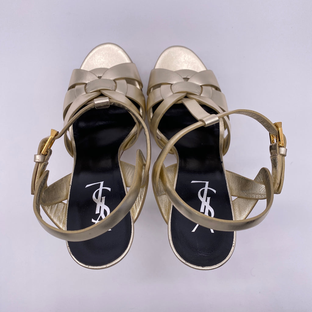 Saint Laurent Tribute "105 Ysl Heels"  New Size 37.5