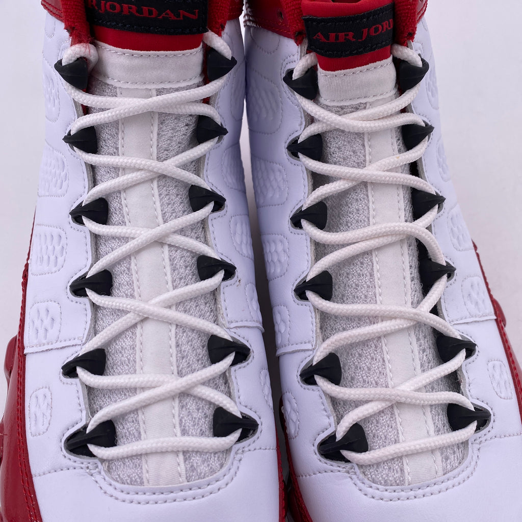 Air Jordan 9 Retro "White Gym Red" 2019 New Size 8.5