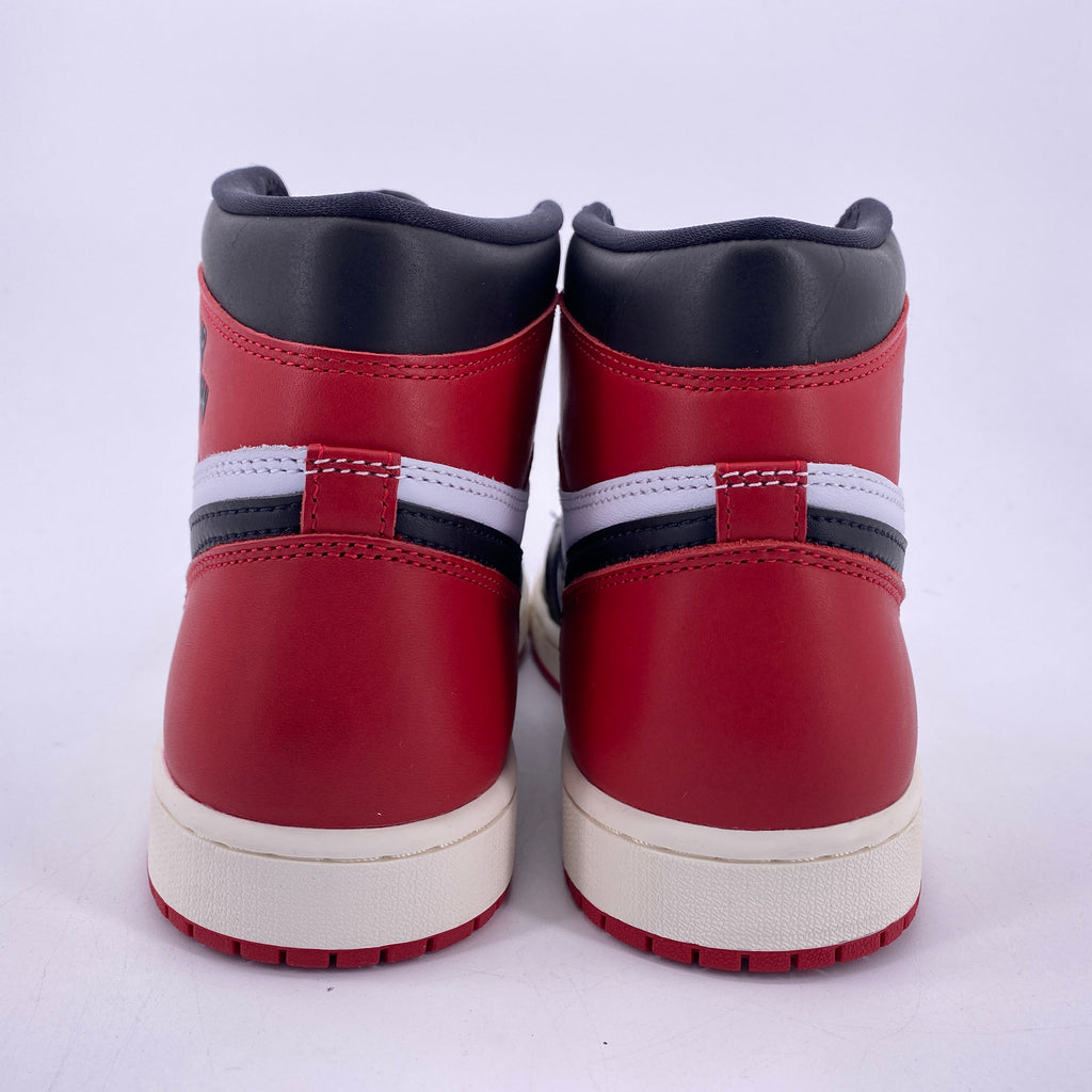 Air Jordan 1 Retro High OG "Black Toe Reimagined" 2025 New Size 10.5