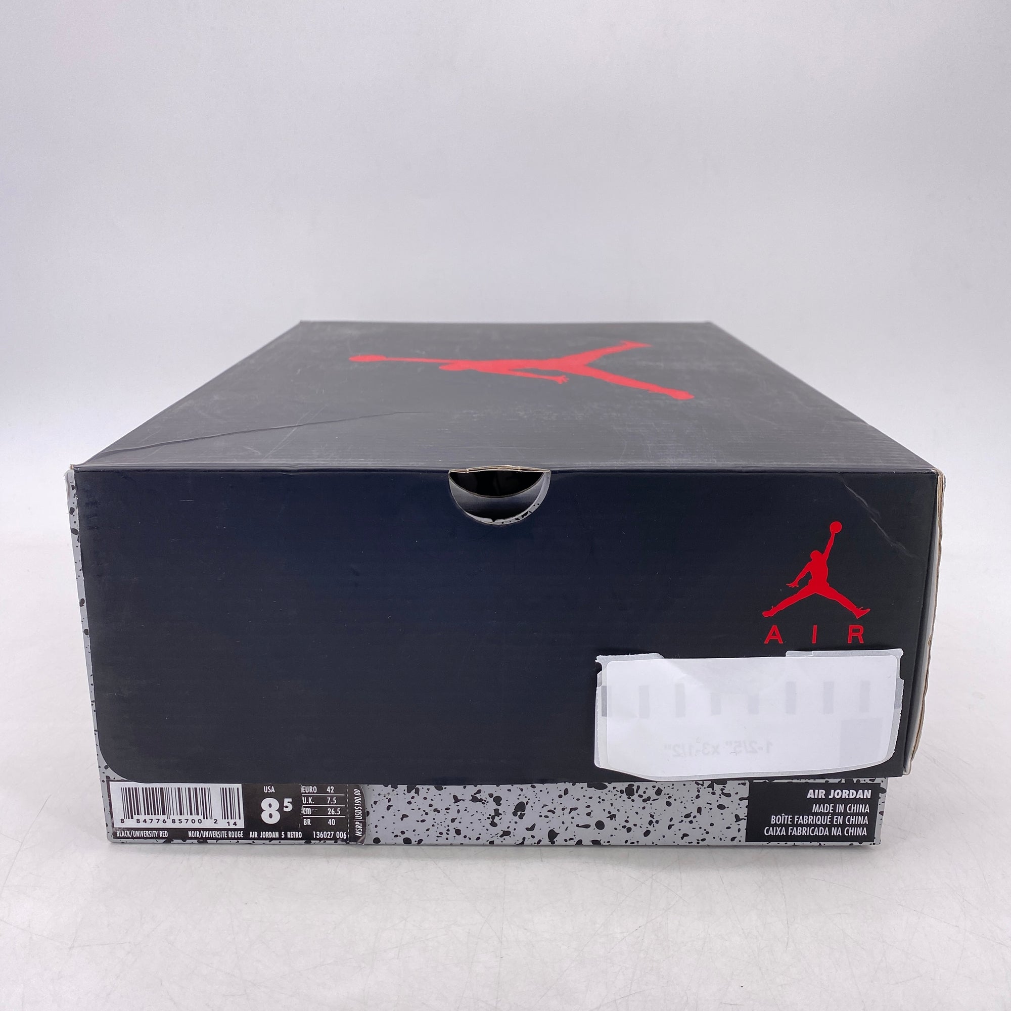 Air Jordan 5 Retro &quot;Satin Bred&quot; 2018 New Size 8.5