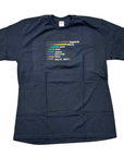 Supreme T-Shirt "CHART" Black New Size XL
