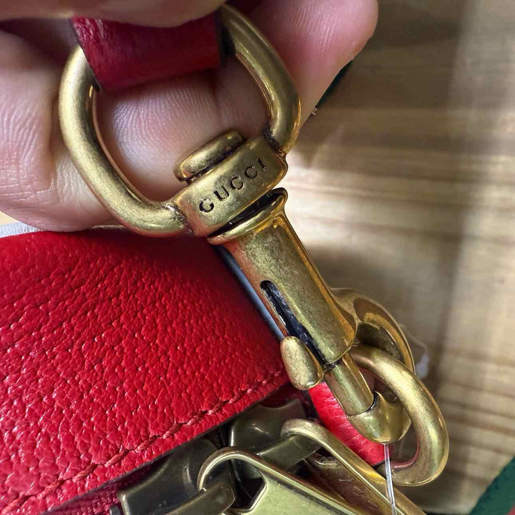 Gucci Shoulder Bag "ADIDAS" New Red