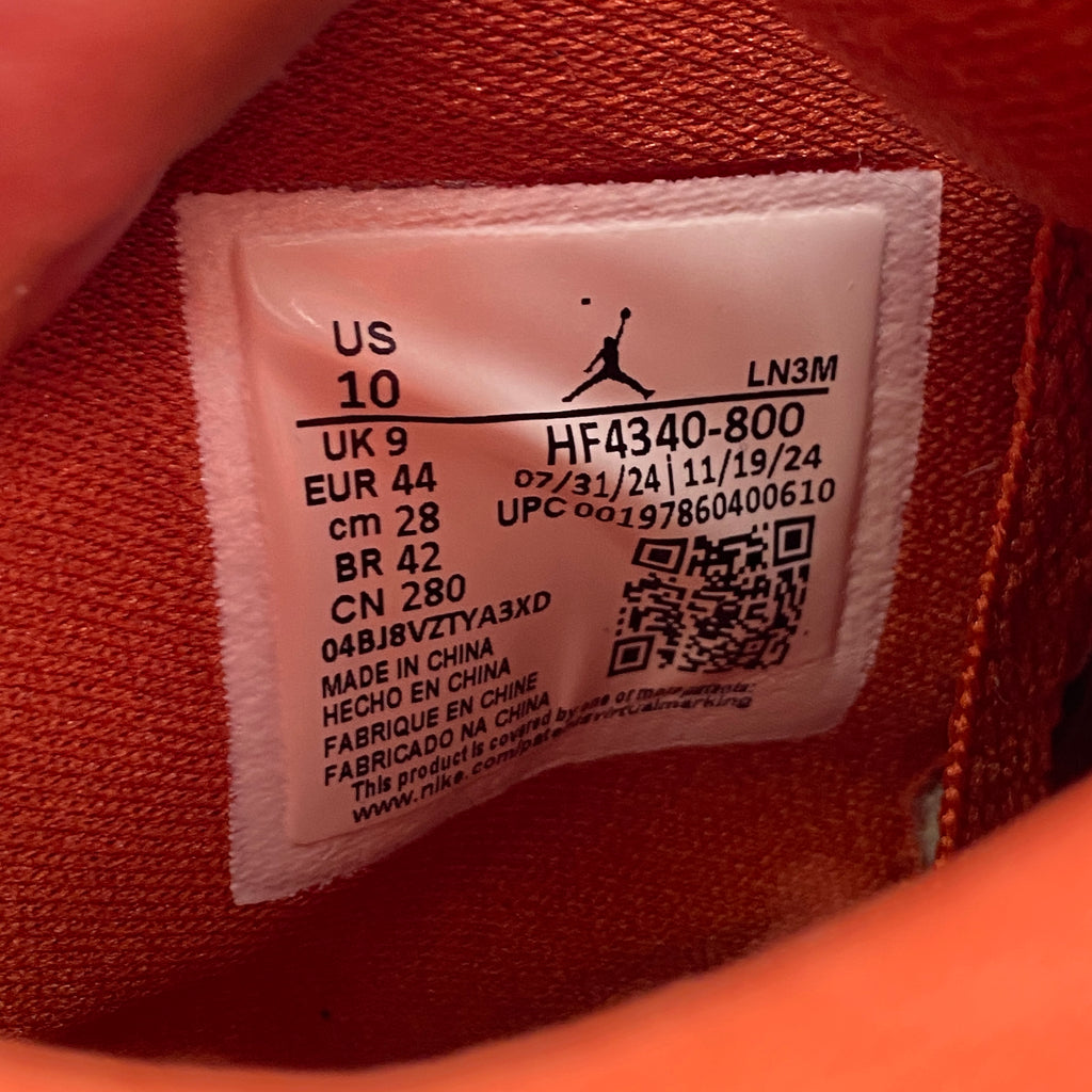 Air Jordan 4 Retro "Brick By Brick" 2025 Used Size 10