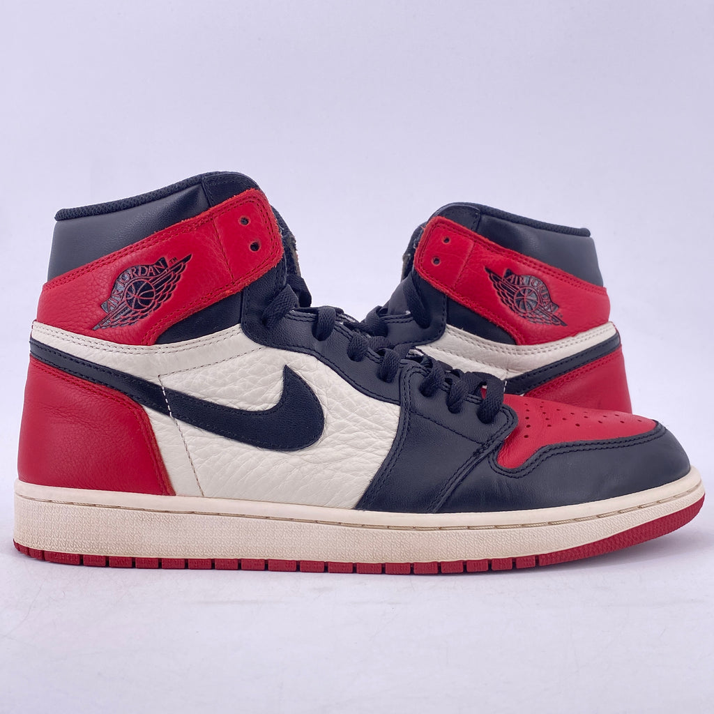 Air Jordan 1 Retro High OG "Bred Toe" 2018 Used Size 12