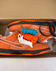 Nike SB Dunk Low OG QS "Orange Lobster" 2022 Used Size 7.5