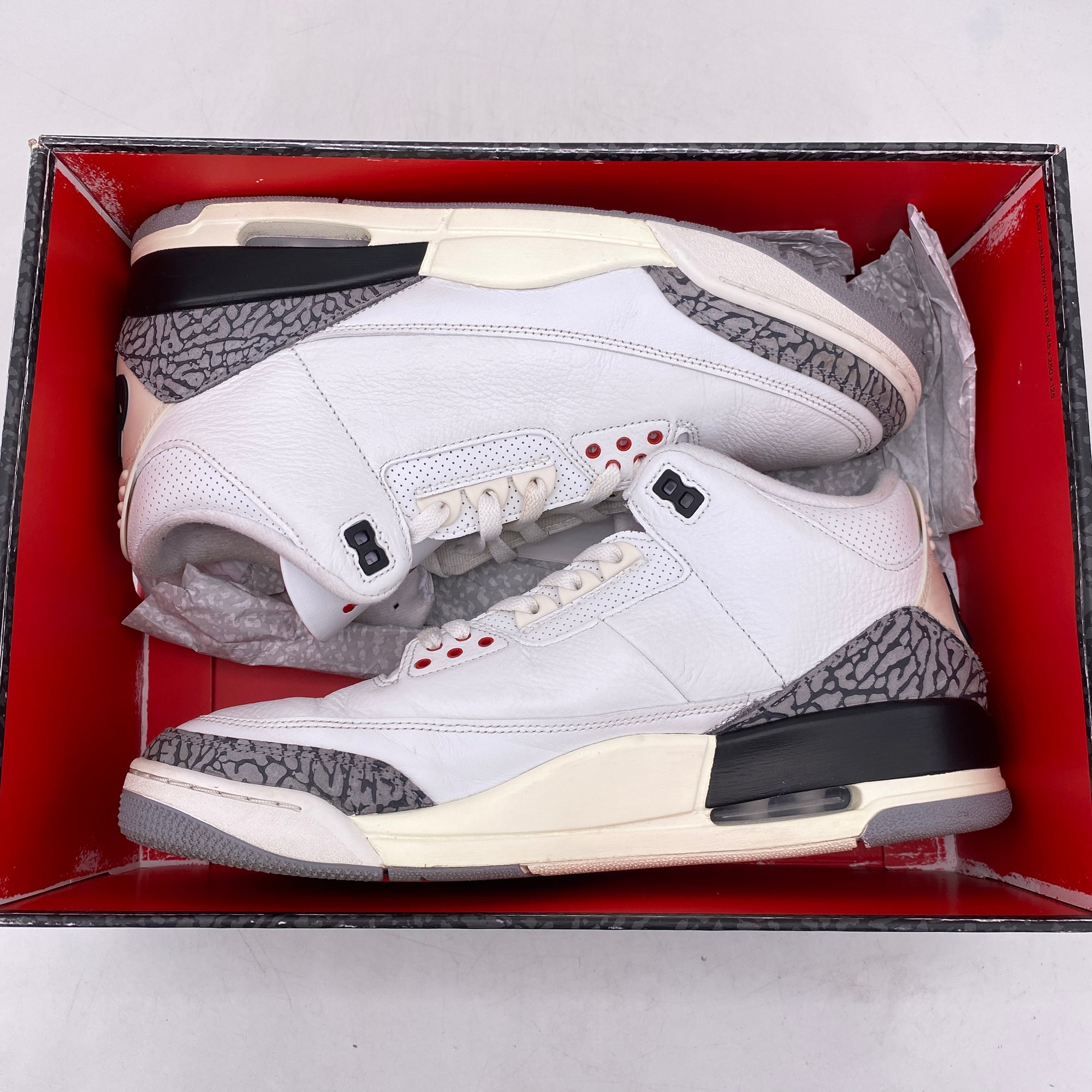 Air Jordan 3 Retro &quot;White Cement Reimagined&quot; 2023 Used Size 12