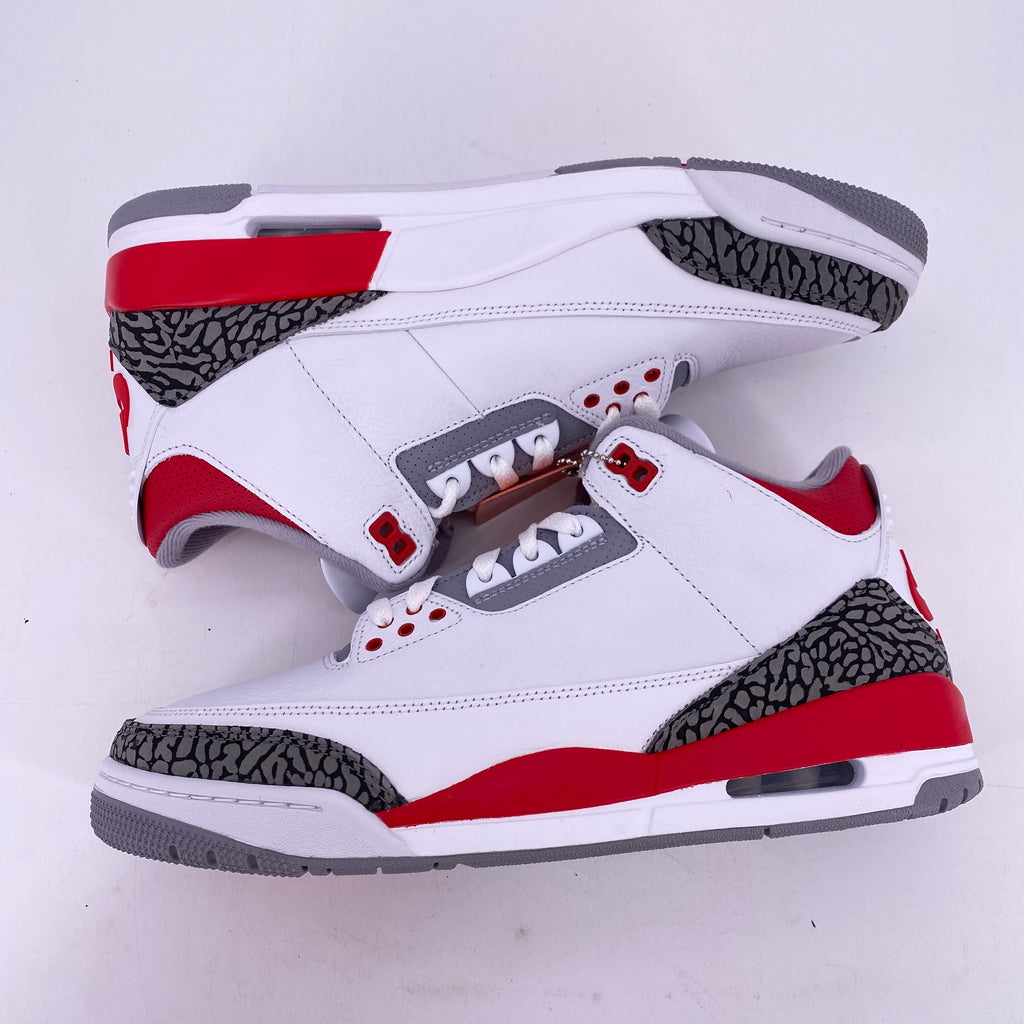 Air Jordan 3 Retro "Fire Red" 2022 New Size 10.5