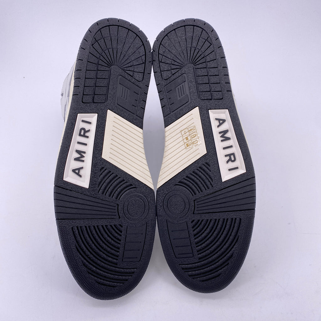 Amiri Bone Skel High Top "Black White"  New Size 46