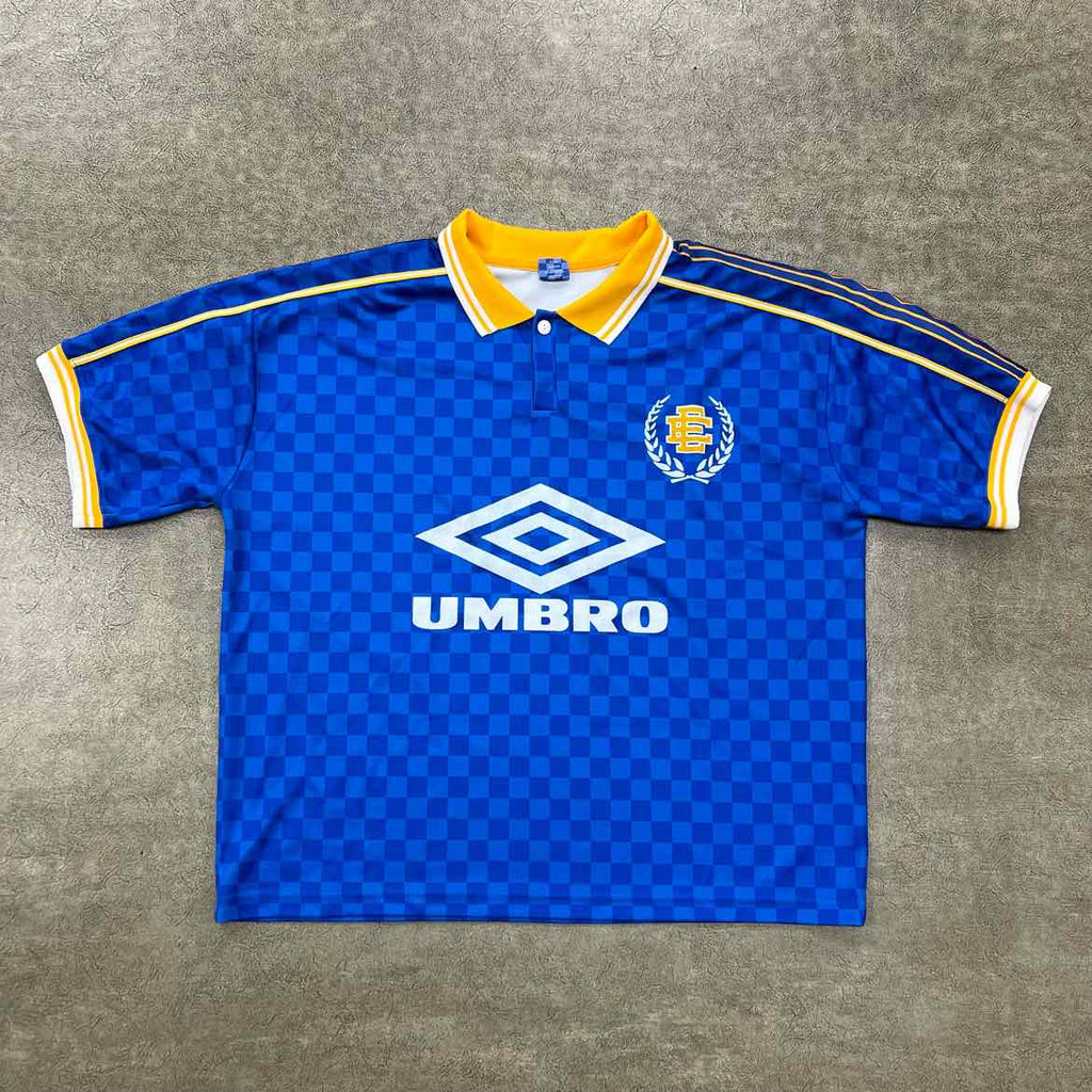 Eric Emanuel Jersey "EE X UMBRO" Blue Used Size 2XL
