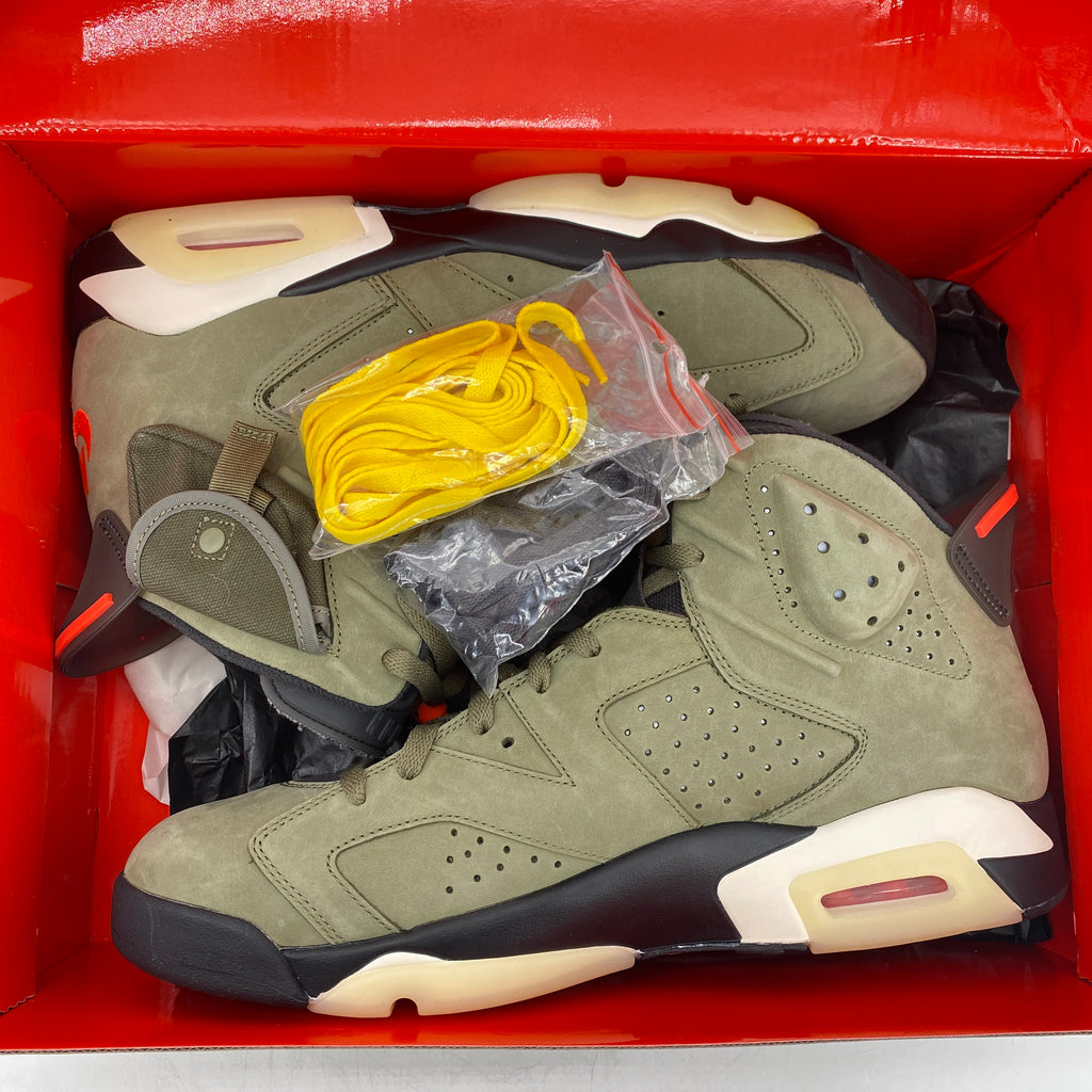 Air Jordan 6 Retro "Travis Scott" 2019 New Size 14