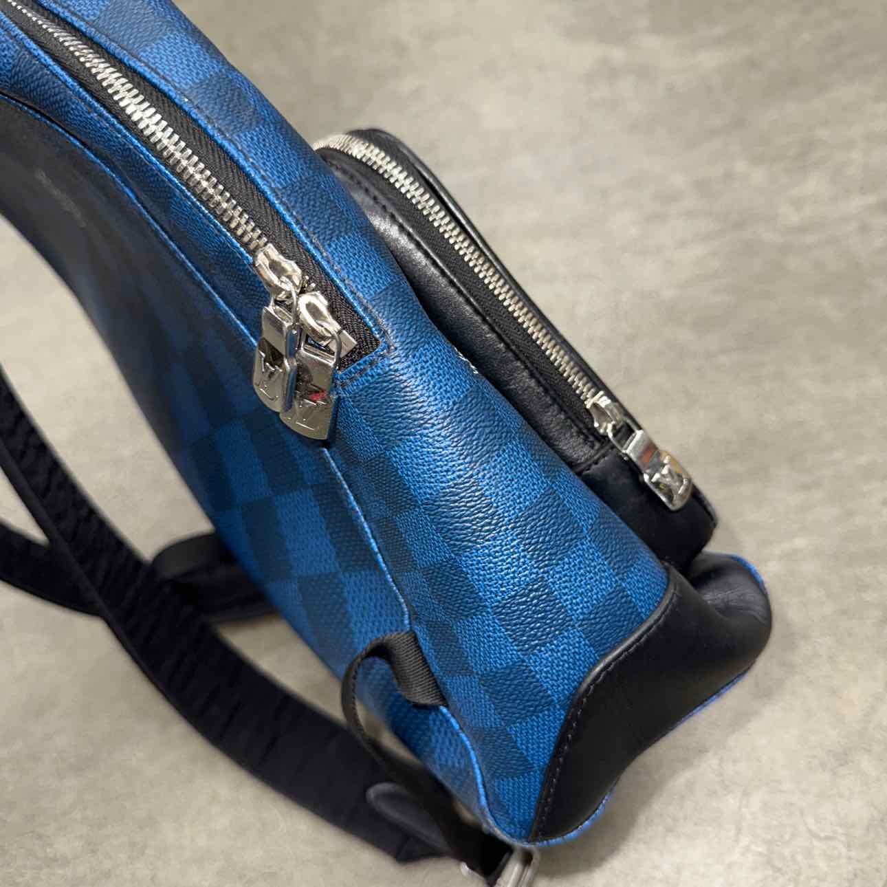 Louis Vuitton Backpack &quot;3D CAMPUS&quot; Used Blue Size OS