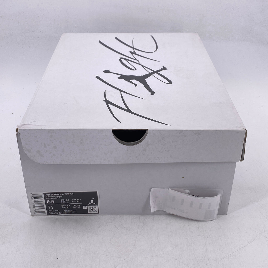 Air Jordan 4 Retro "White Thunder" 2024 Used Size 9.5