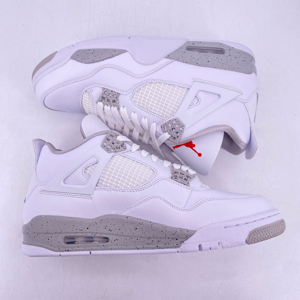 Air Jordan 4 Retro "White Oreo" 2021 New Size 10