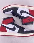 Air Jordan 1 Retro High OG "Black Toe Reimagined" 2025 Used Size 12