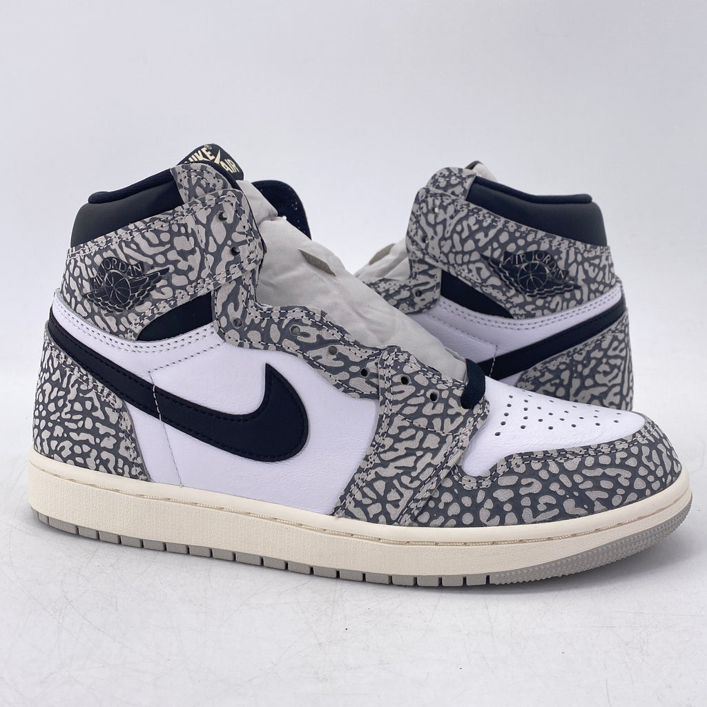 Air Jordan 1 Retro High OG "White Cement" 2023 New Size 9