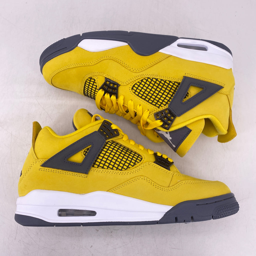 Air Jordan 4 Retro "Lightning" 2021 New Size 8.5