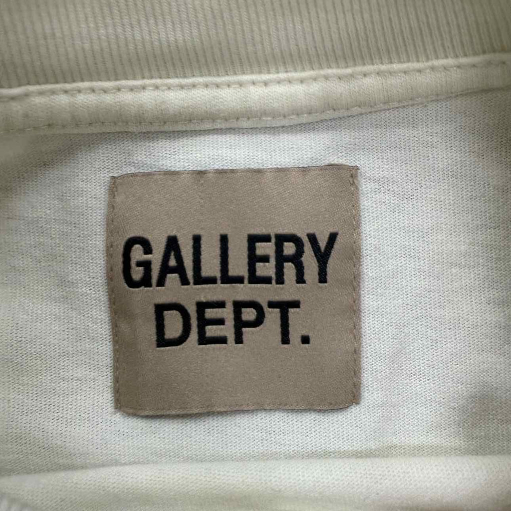 Gallery DEPT. T-Shirt "LOGO" White Used Size M
