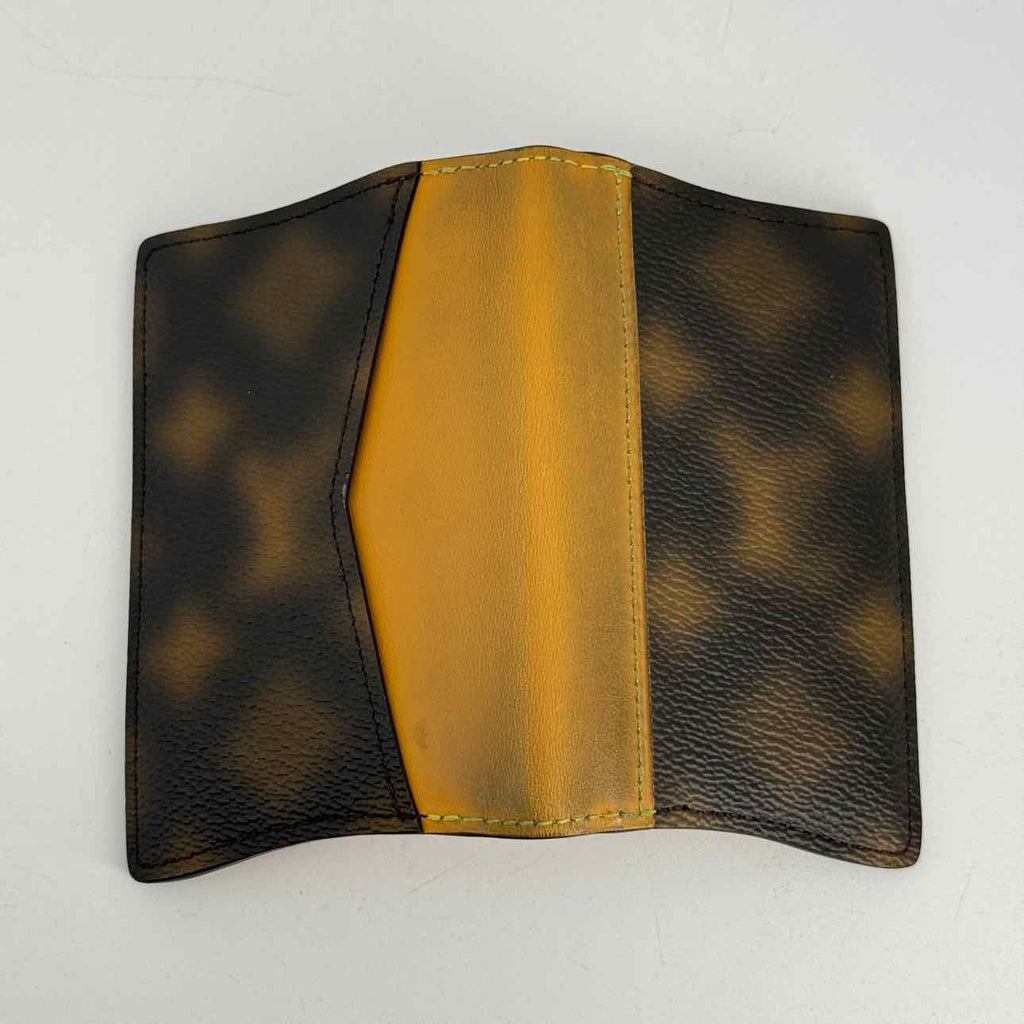 Louis Vuitton Wallet "BLURRY MONOGRAM" Used Brown