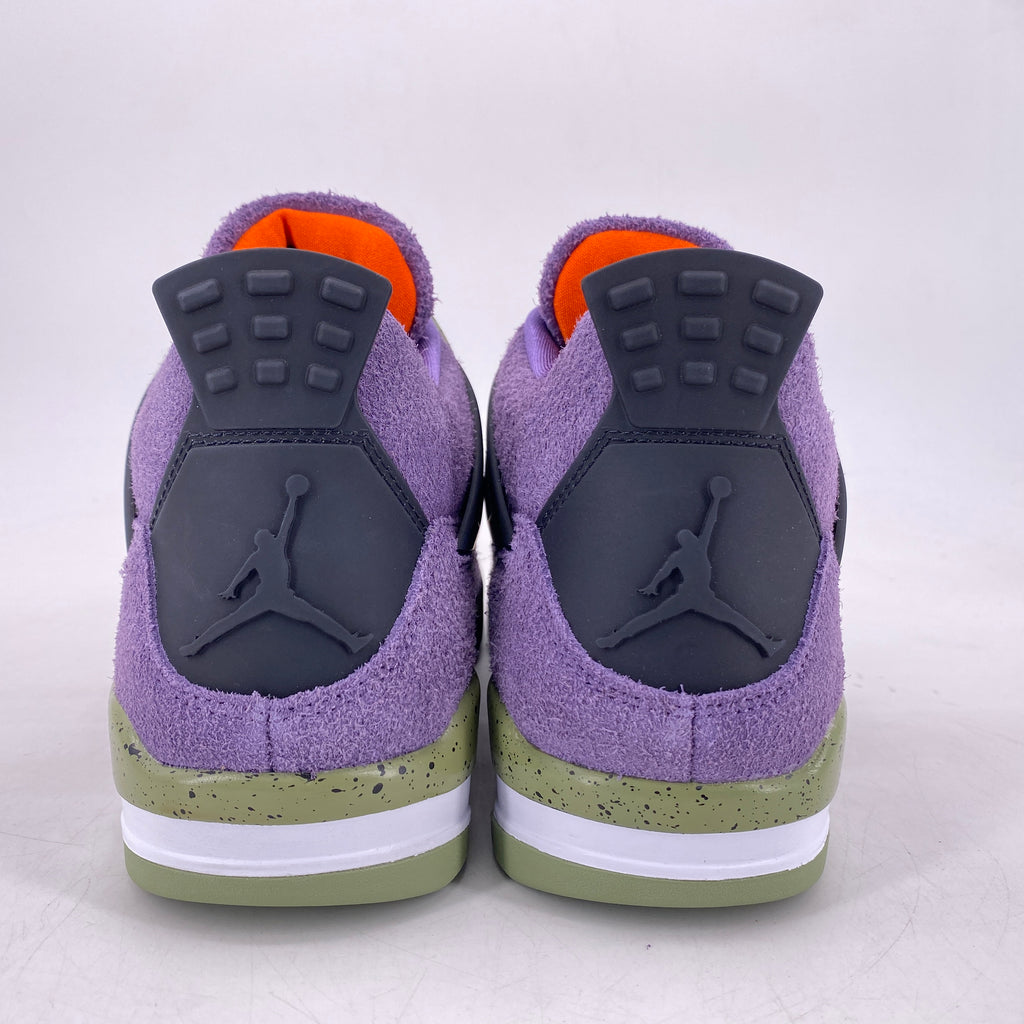 Air Jordan (W) 4 Retro "Canyon Purple" 2022 New Size 10.5W