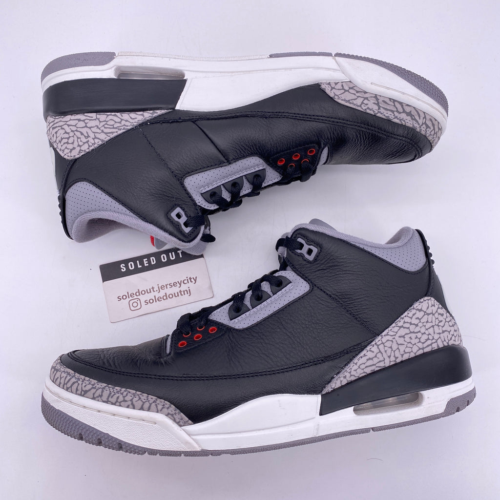 Air Jordan 3 Retro "Black Cement" 2024 Used Size 12
