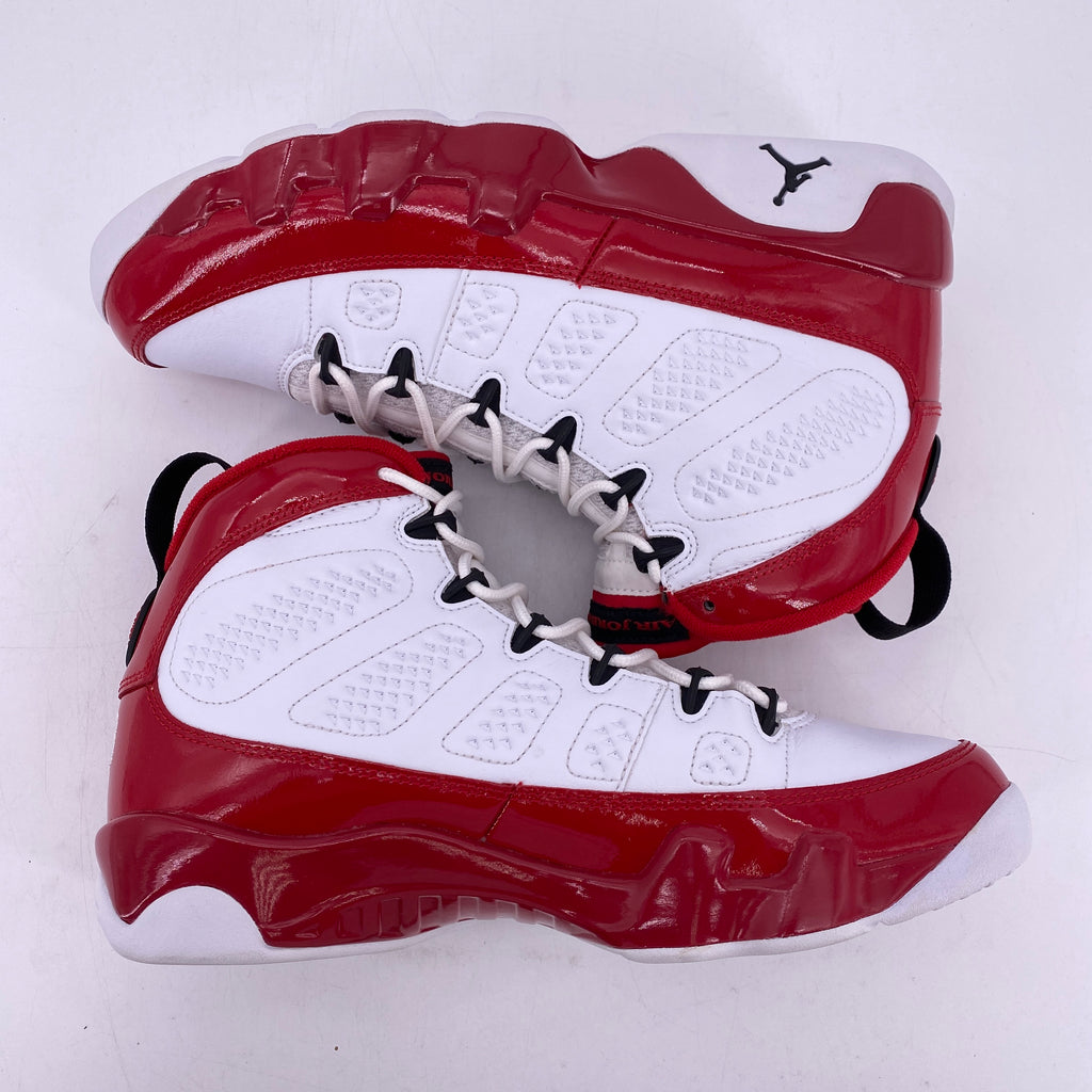 Air Jordan 9 Retro "White Gym Red" 2019 Used Size 8.5