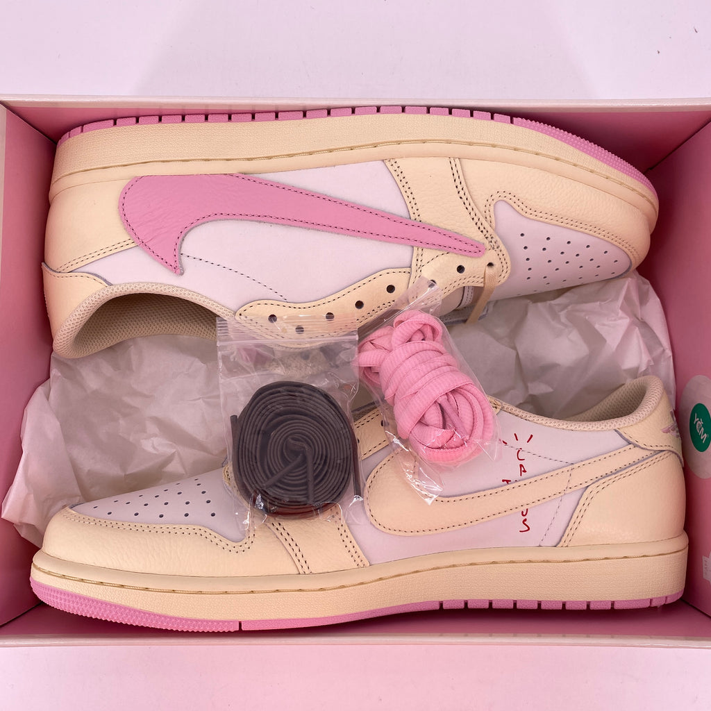 Air Jordan 1 Retro Low "Travis Scott Shy Pink" 2026 New Size 11.5