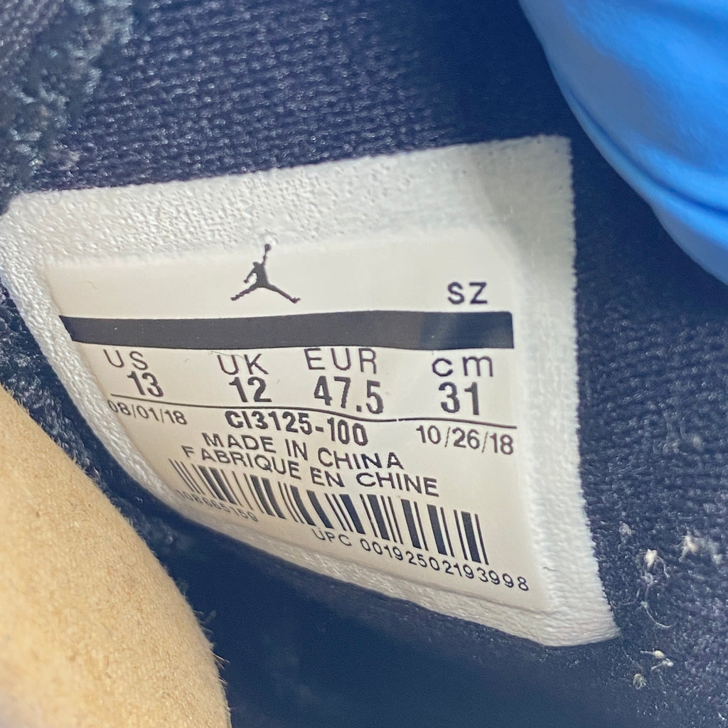 Air Jordan 6 Retro "Flight Nostalgia" 2019 Used Size 13