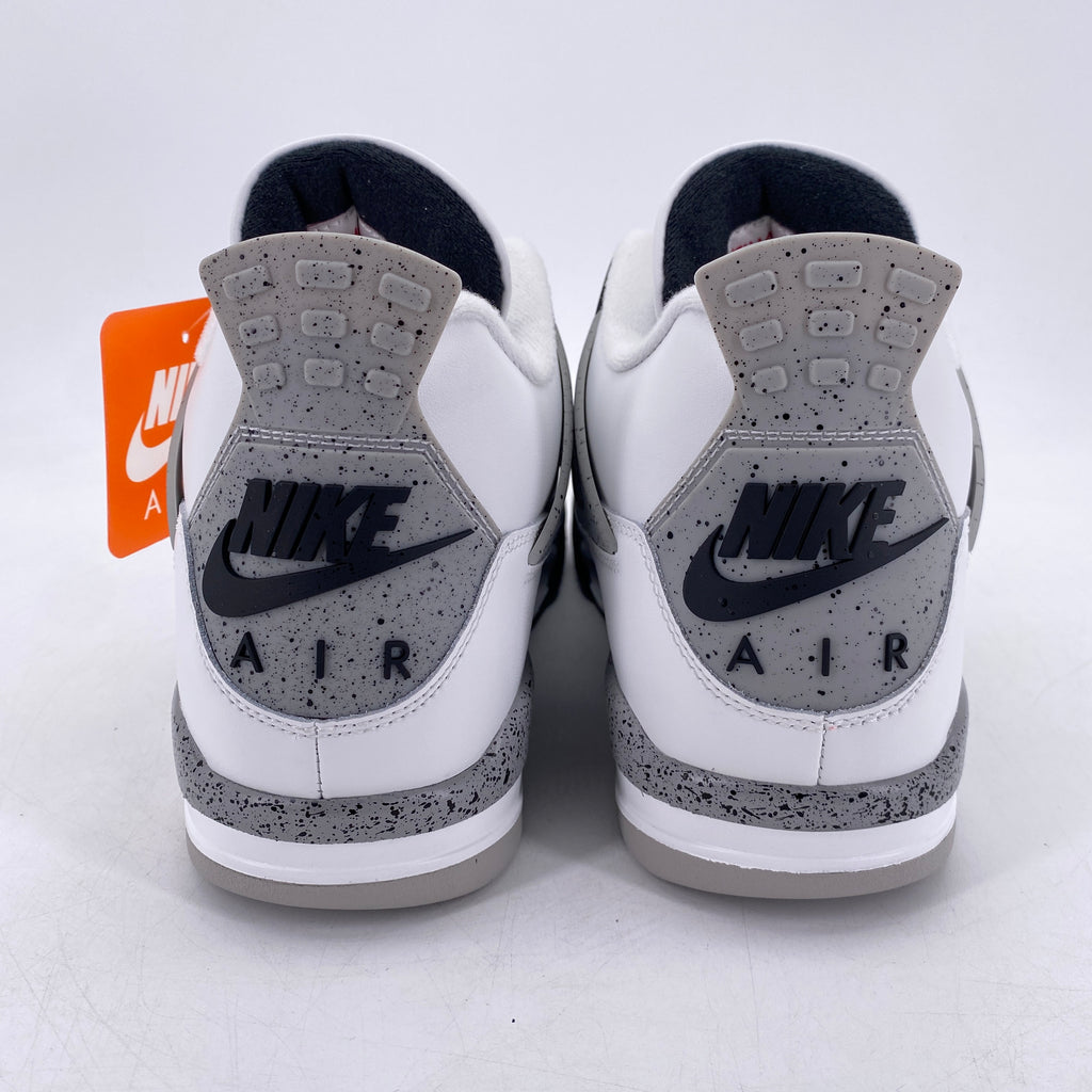 Air Jordan 4 Retro "White Cement" 2025 New Size 11.5