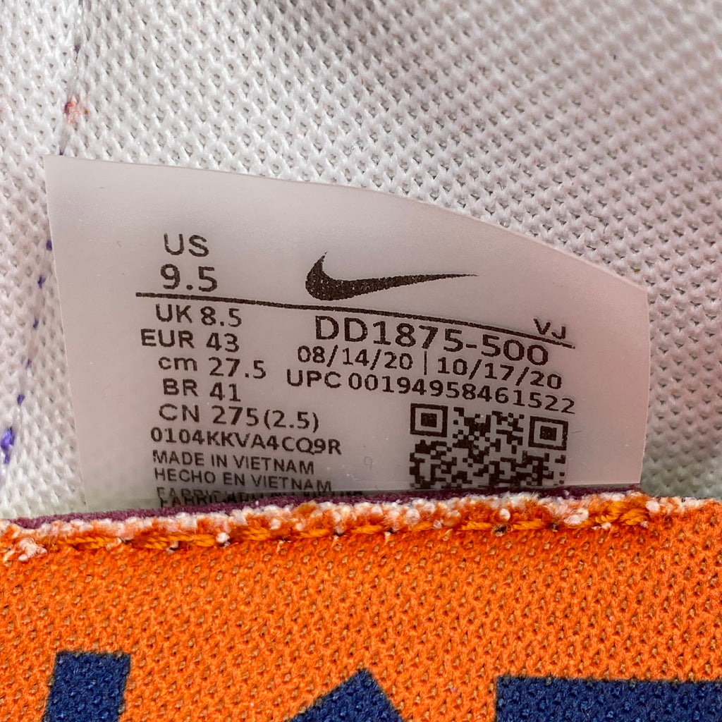 Nike Vaporwaffle / Sacai "Dark Iris" 2021 Used Size 9.5