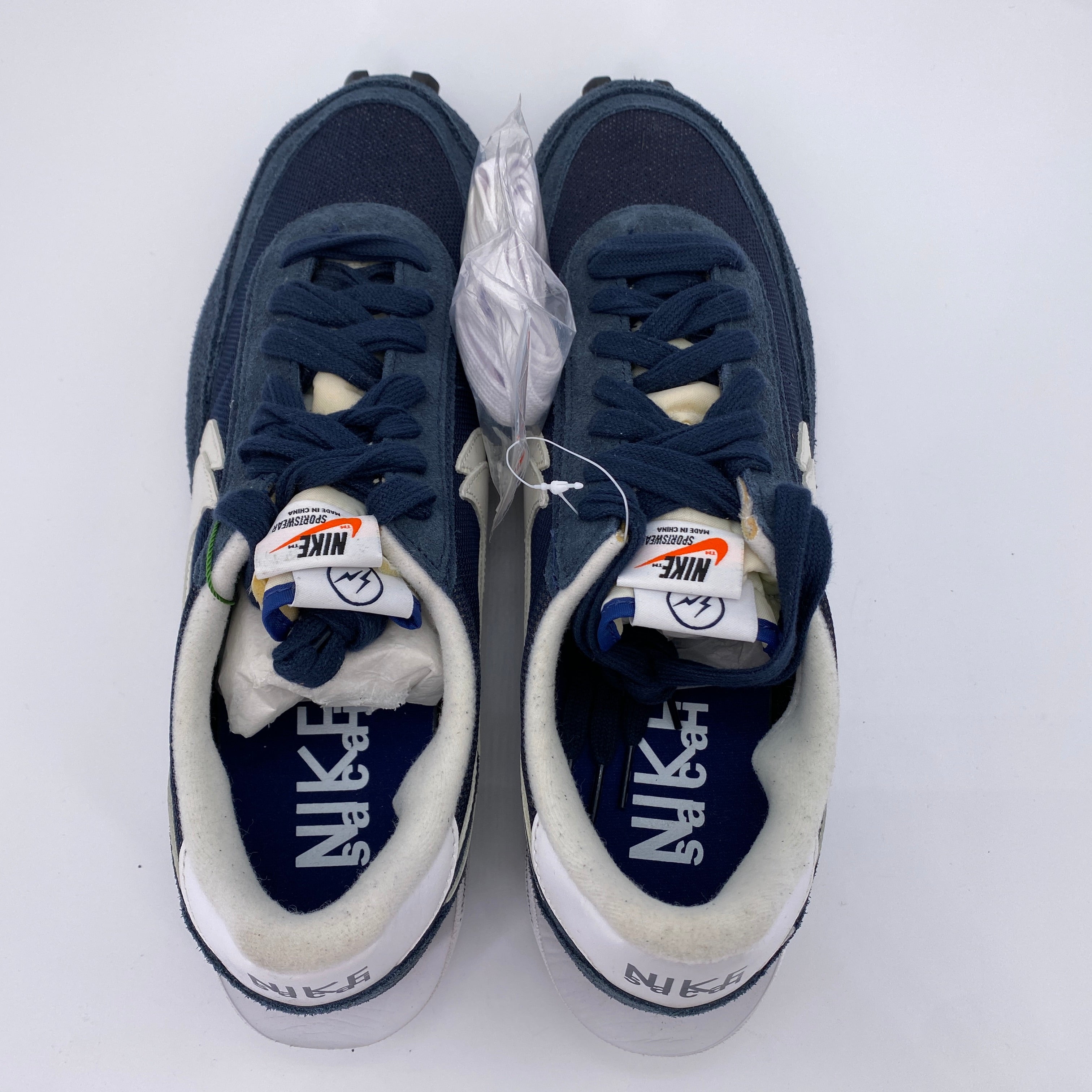 Nike LD WAFFLE / Sacai &quot;Fragment Blue Void&quot; 2021 New Size 14