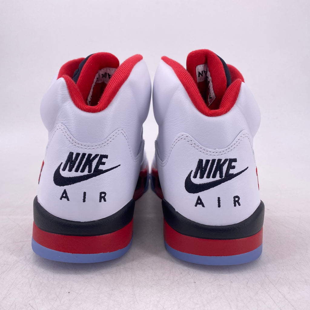 Air Jordan 5 Retro "Fire Red Black Tongue" 2025 New Size 11