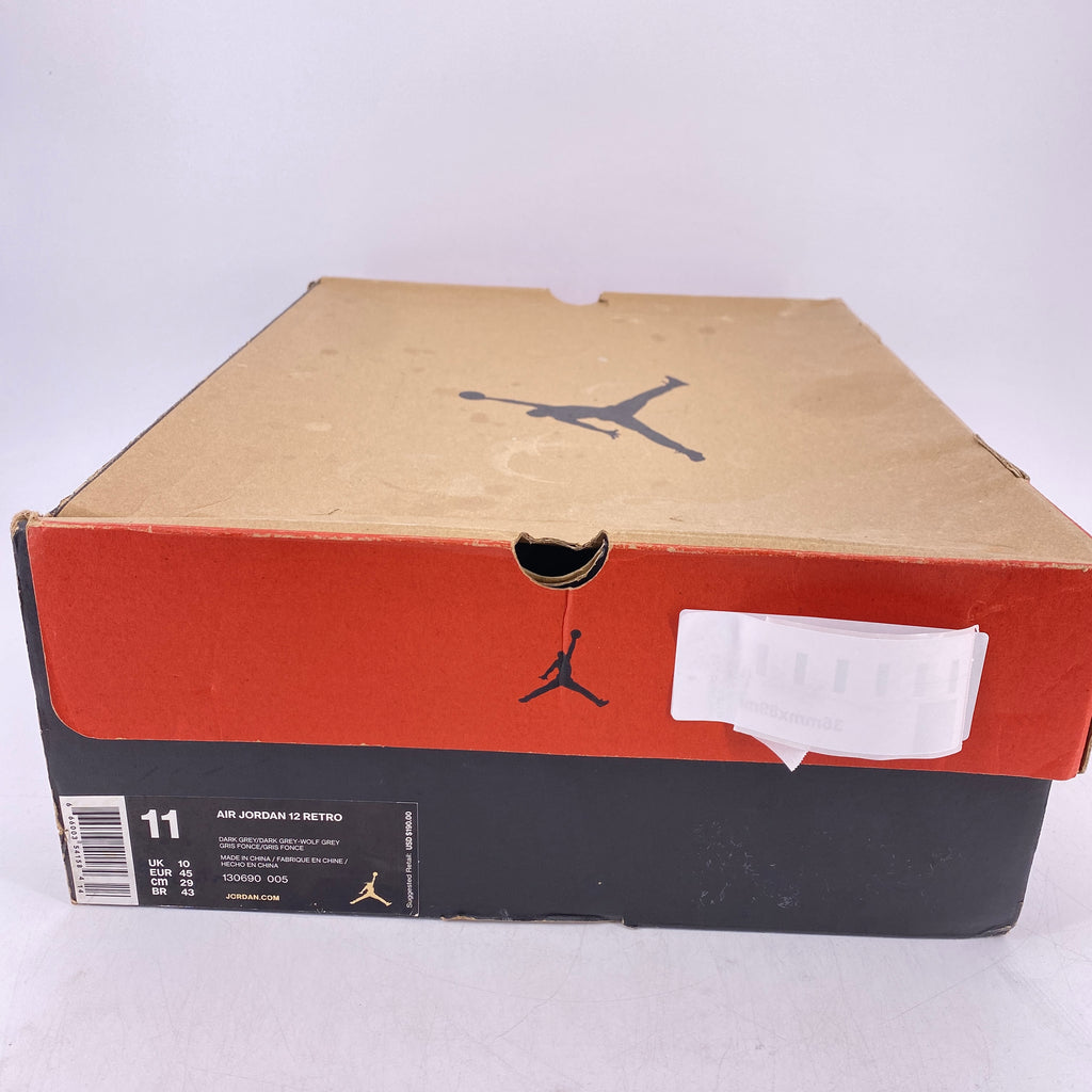 Air Jordan 12 Retro "Dark Grey" 2017 Used Size 11