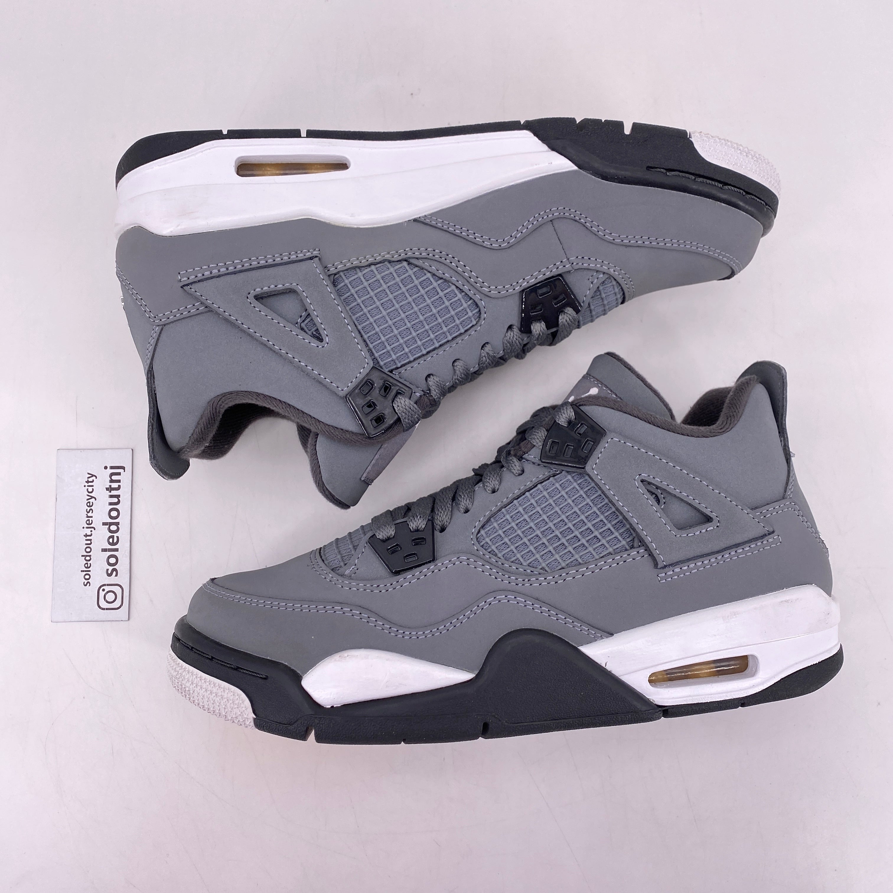Air Jordan (GS) 4 Retro &quot;Cool Grey&quot; 2019 Used Size 5.5Y