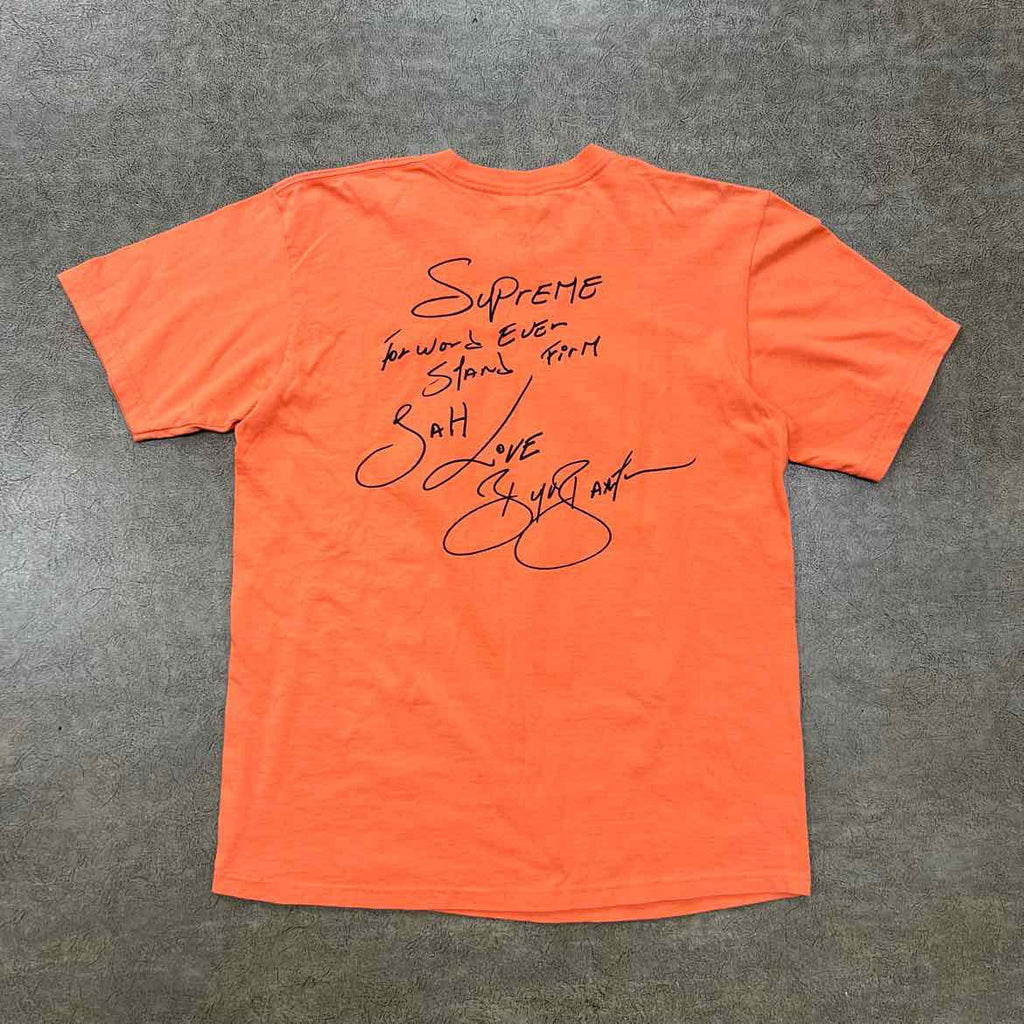 Supreme T-Shirt "BUJU BANTON" Orange Used Size M
