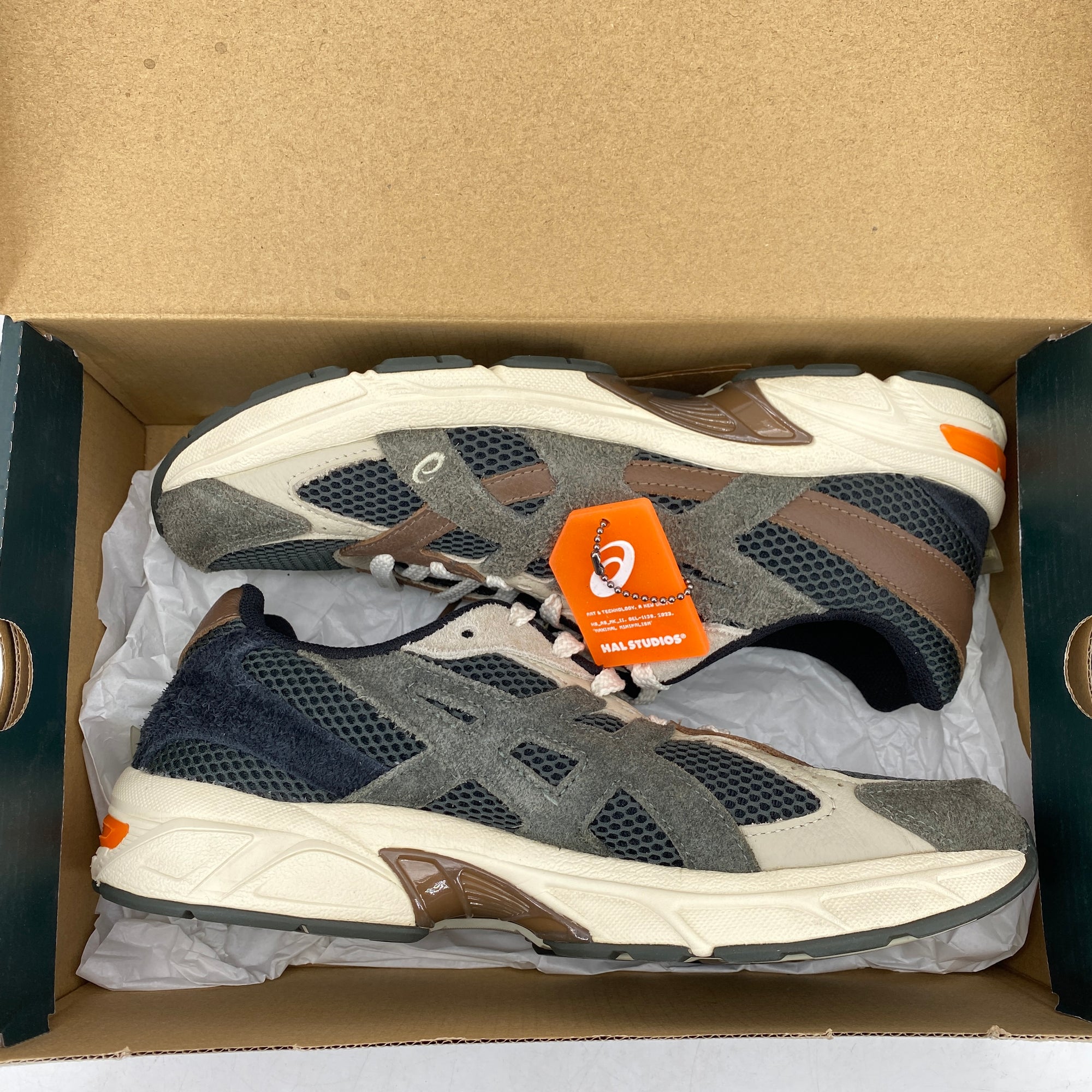 Asics Gel-1130 &quot;Hal Studio Forest&quot; 2023 Used Size 9.5