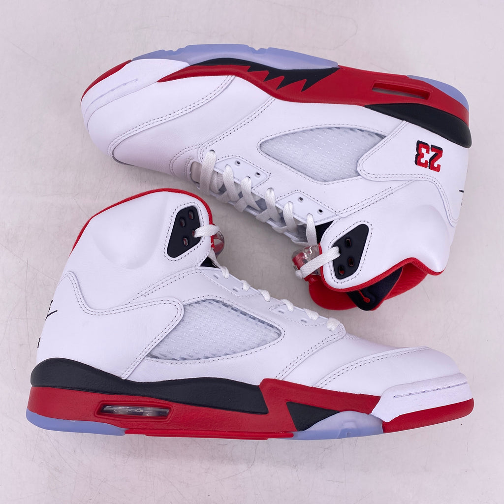 Air Jordan 5 Retro "Fire Red Black Tongue" 2025 New Size 11