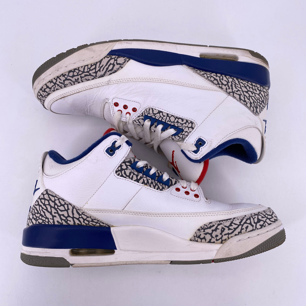 Air Jordan 3 Retro "True Blue" 2016 Used Size 12