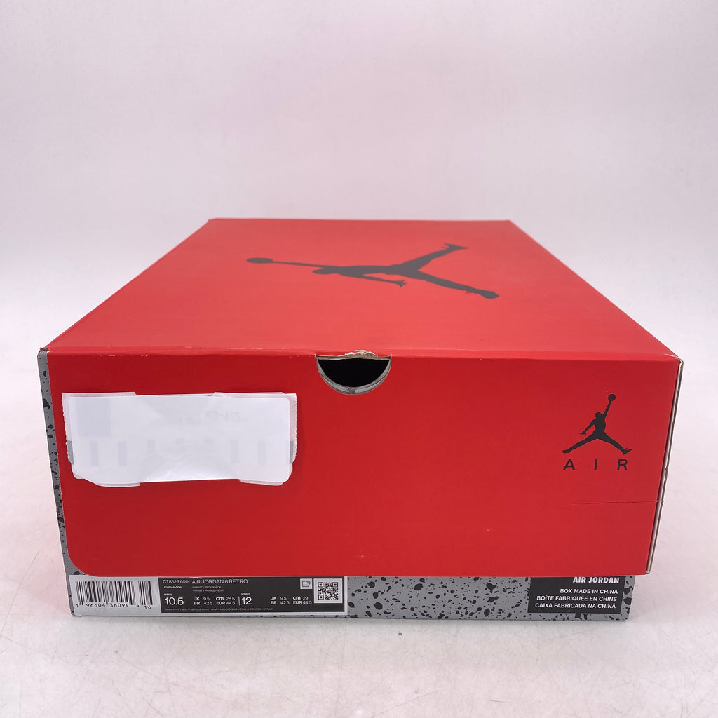 Air Jordan 6 Retro "Toro Bravo" 2023 New Size 10.5