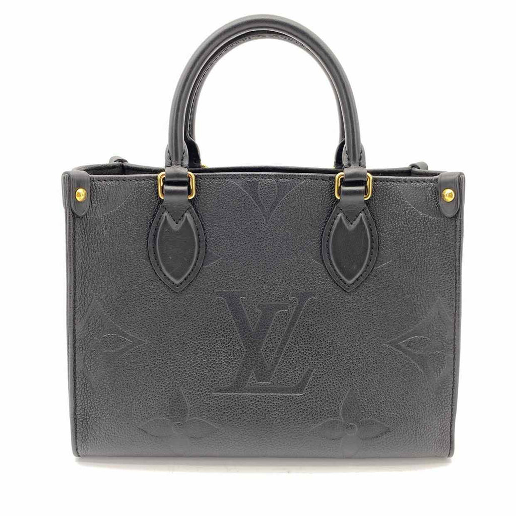Louis Vuitton Shoulder Bag "ONTHEGO MM" Used Black