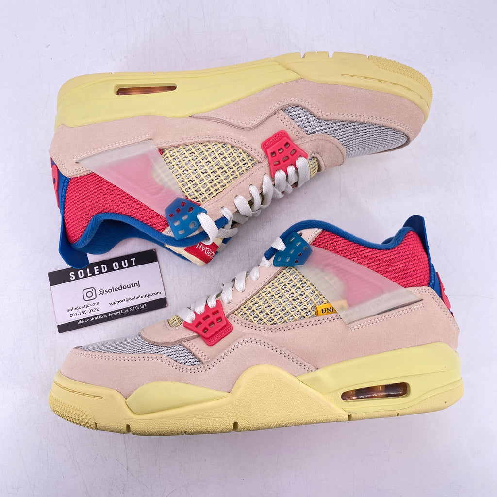 Air Jordan 4 Retro "Union Guava" 2020 Used Size 9