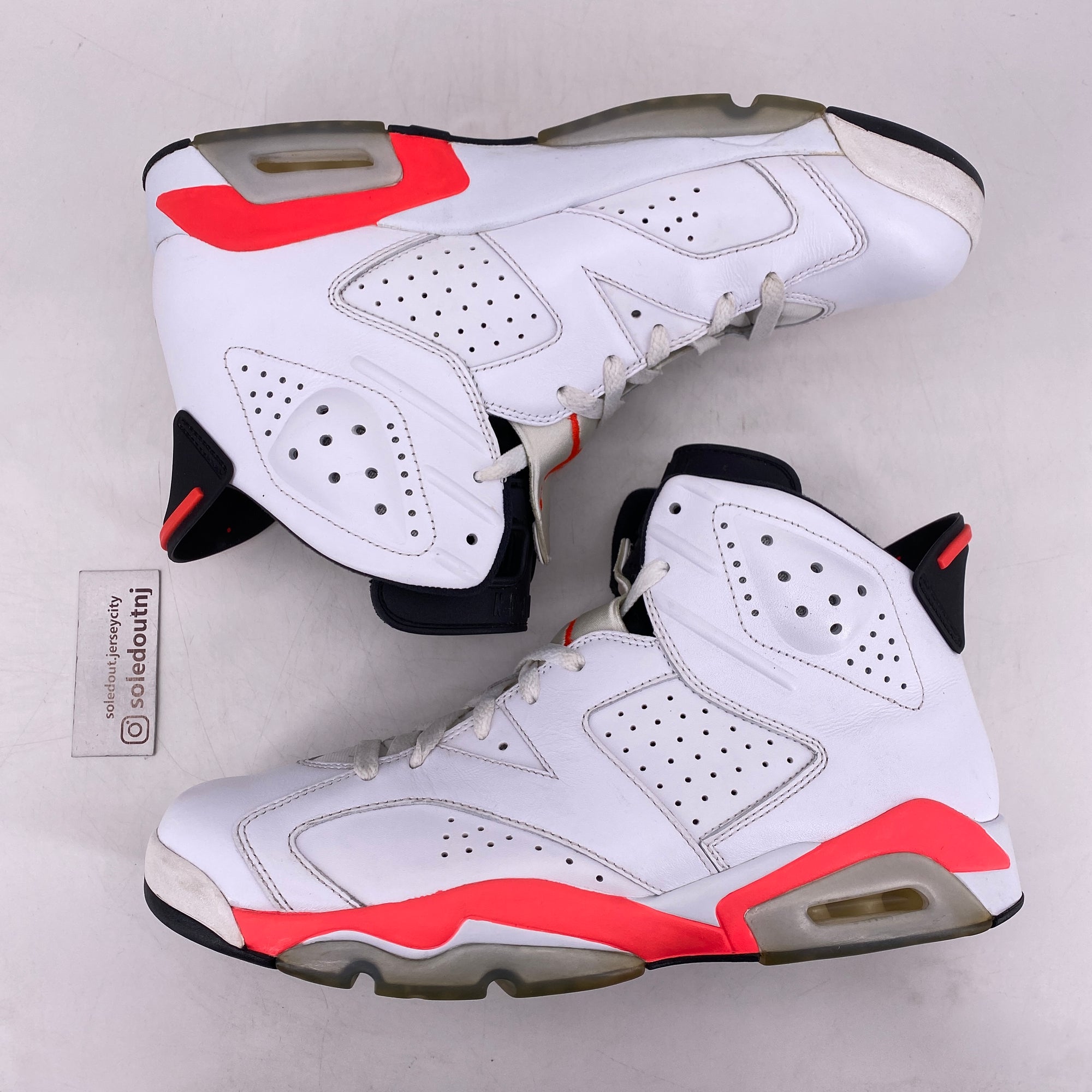 Air Jordan 6 Retro &quot;White Infrared&quot; 2014 Used Size 11